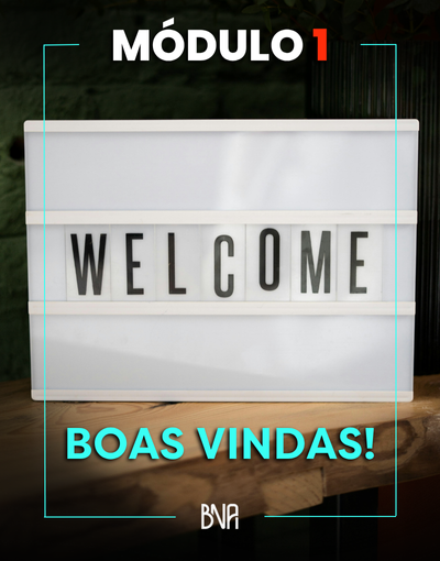 Conheça a plataforma, entenda a dinâmica do curso e receba orientações para aproveitar cada aula.